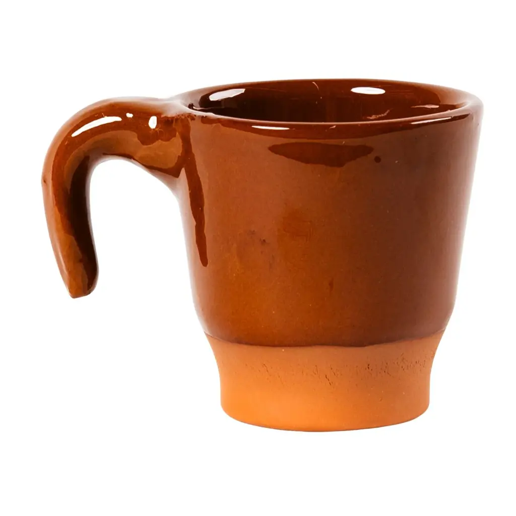 [POQ000] Pocillo de Barro con asa (Nº1)  (No)