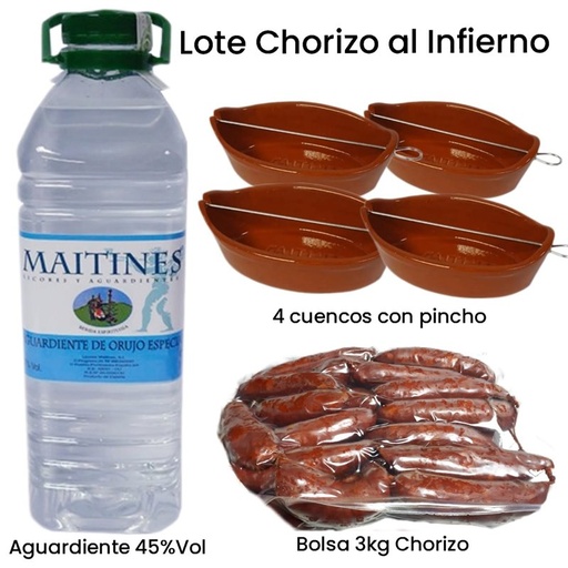 Chorizo Al Infierno Gallego (Lote)